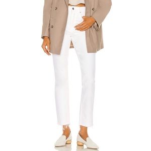 GRLFRND Karolina High Rise Straight Crop in Brentwood